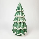 Christmas Tree Ceramic Light Up Holiday Decorations Snow Caps Home Led. Fixed Price $45.99.