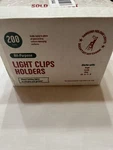 Sewanta All Purpose Holiday Light Clips Holders 200 Pack. Fixed Price $11.00.