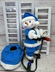 Rare Cracker Barrel Mr. Christmas Super Climbing Snowman Music Lights 2019 Works. Fixed Price $39.99.
