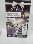 Hofert 100 Pure White Battery Operate Led M5 Christmas Lights - 33 Ft Green Wire. Fixed Price $19.99.