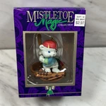 Mistletoe Magic Matrix Tree Mouse Glove Playing Baseball Bat Christmas Ornament. Fixed Price $18.01.