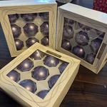 Vintage Dayton Hudson 2.64" Glass Christmas Ornaments 8 Purple Balls Made Usa. Fixed Price $48.50.