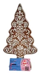 Brownstone Gingerbread Christmas Tree Decoration Holiday Tabletop Ornament. Fixed Price $27.00.