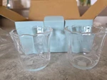Partylite Set Of 2 Herbal Spring Etched Votive Holders P8469 - New. Fixed Price $20.00.
