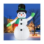 7 Ft Christmas Inflatables Snowman Outdoor Yard Decorations, Blow U.... Fixed Price $54.09.