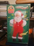 Rock Long Santa Animated Music 1999 Smart Industrial Group. Fixed Price $28.95.