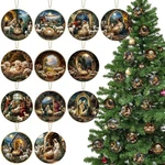 Vercraft 12 Pcs 3 Inch Christmas Nativity Scene Ornaments Christian.... Fixed Price $21.44.