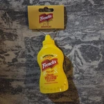 Ruz French's Classic Yellow Mustard Decoupage Food Ornament 4" - Nwt. Fixed Price $11.44.