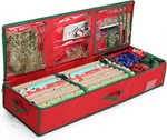 Christmas Wrapping Paper Storage Bag, 42 Inch Gift Organizer Underbed. Fixed Price $30.99.