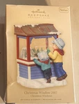 Hallmark Keepsake Ornament Christmas Window 2007 5TH Series Nm Orig. Box.o. Fixed Price $12.88.