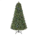 Home Accents Holiday 6.5 Ft Pre-lit Led Festive Pine Art Christmas Tree. Fixed Price $100.00.