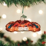 Old World Christmas King Crab Nautical Glass Ornament 12524. Fixed Price $12.88.