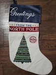 Pottery Barn The Polar Express Christmas Stocking. Fixed Price $59.99.