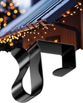 Gutter Clips For Hanging Outdoor Lights: 100 Pcs Metal Black Christmas. Fixed Price $36.99.