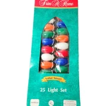 Vtg Trim Home Kmart Outdoor Lights Multi Color Big 25 Ft Christmas Decorations. Fixed Price $21.95.