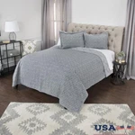 Standard Sham 20X26 Cotton Matelasse Quilt Flanged Split Back Accent Pillow New. Fixed Price $60.73.