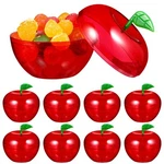 Cabilock 12PCS Christmas Container Filled Plastic Bobbing Apples. Fixed Price $18.29.