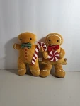 8 Target Bullseye Wondershop Stand Alone Gingerbread Man Girl Christmas Set. Fixed Price $13.99.
