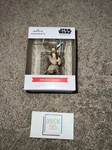 2022 Hallmark Star Wars Wan Kenobi Christmas Tree Hanging Ornament Box. Fixed Price $25.71.
