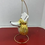 Poodle Pink Bow Christmas Tree Ornament Wondershop & Stand New Nwt. Fixed Price $20.88.