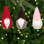 Northlight Plush Gnome Hanging Christmas Ornaments 6.75" Multi-color Set. Fixed Price $50.39.