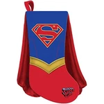 Kurt Adler Christmas Stocking, Printed Applique, Supergirl Cape, 19IN. Fixed Price $14.94.