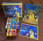 What God Wants For Christmas Interactive Nativity Family Life 2005 Complete. Fixed Price $28.95.