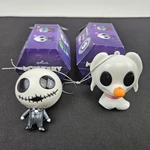 Hallmark Mystery Ornaments Nightmare Before Christmas Jack Skellington And Zero. Fixed Price $18.95.