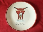 Prima Christmas Dessert Plates, 3 Designs. Fixed Price $21.00.