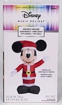 Disney Magic Holiday Mickey Mouse Airdorable Christmas Inflatable 20.8-INCHES. Fixed Price $21.84.