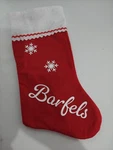 Customized Christmas Stockings Name. Fixed Price $11.00.