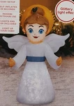 Holiday Time Angel Yard Inflatable Airblown Light Up 3.5 Ft Led Christmas New. Fixed Price $29.97.