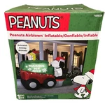 Rare Gemmy Snoopy Zamboni Christmas Airblown Inflatable Peanuts New Box 2018. Fixed Price $599.00.