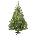 National Tree Company 4 Ft Pre-lit Kincaid Spruce Mini Artificial Christmas. Fixed Price $41.79.