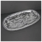 Mikasa Christmas Carol 15.5" Canape Serving Tray Platter Germany 839/349. Fixed Price $16.99.