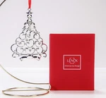 Lenox Sparkle And Scroll Silver-plate Tree Ornament (2015). Fixed Price $12.95.