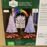 Holiday Time 6.5 Pre-lit Madison Pine Christmas Tree 8 Color Multi Function. Fixed Price $50.00.