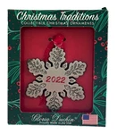Gloria Duchin 2022 Snowflake Collectible Christmas Ornament. Fixed Price $12.99.