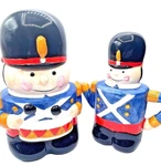 Vintage Dayton Hudson Toy Soldier Teapot & Cookie Jar Christmas Holiday (hh). Fixed Price $42.49.