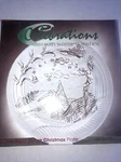 New! Celebrations Crystal Clear 7" Christmas Small Serving Plate Candy Dish. Fixed Price $12.99.