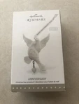 Hallmark 'anniversary' Doves 2015 Personalize Ornament Porcelain New. Fixed Price $19.66.