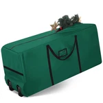 7.5 Ft Heavy Duty Christmas Tree Storage Bag 900D Oxford Fabric With Wheels A.... Fixed Price $46.14.