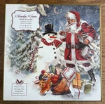Pottery Barn Nostalgic Santa Winter Forest Set Dinner Plates Of 4 Jeu De. Fixed Price $131.99.