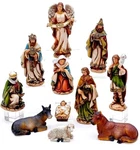 Kurt Adler 6" Nativity Set With 11 Figures Christmas Holiday. Fixed Price $40.45.