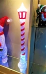Season's Design 60'' Acrylic Christmas Lantern Pole With 128 Led Lights. Fixed Price $69.99.