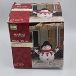 59 Christmas Airblown Inflatables Yard Decoration Snowman Holiday Living. Fixed Price $37.97.