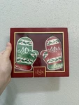 Christmas Mittens Lenox Mr.&mrs. Ornaments Set Of 2 The Original Box!. Fixed Price $20.00.