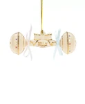 Lenox 2024 Porcelain Baby's 1ST Christmas Rattle Ornament, New. Fixed Price $35.99.