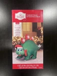 New Holiday Time Inflatable Led Green Stegosaurus Dinosaur 42 Christmas Decor. Fixed Price $29.99.