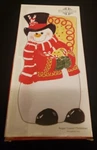 Fitz And Floyd Sugar Coated Christmas Elongated Tray 2008 Snowman 19/585 Macy's. Fixed Price $29.99.